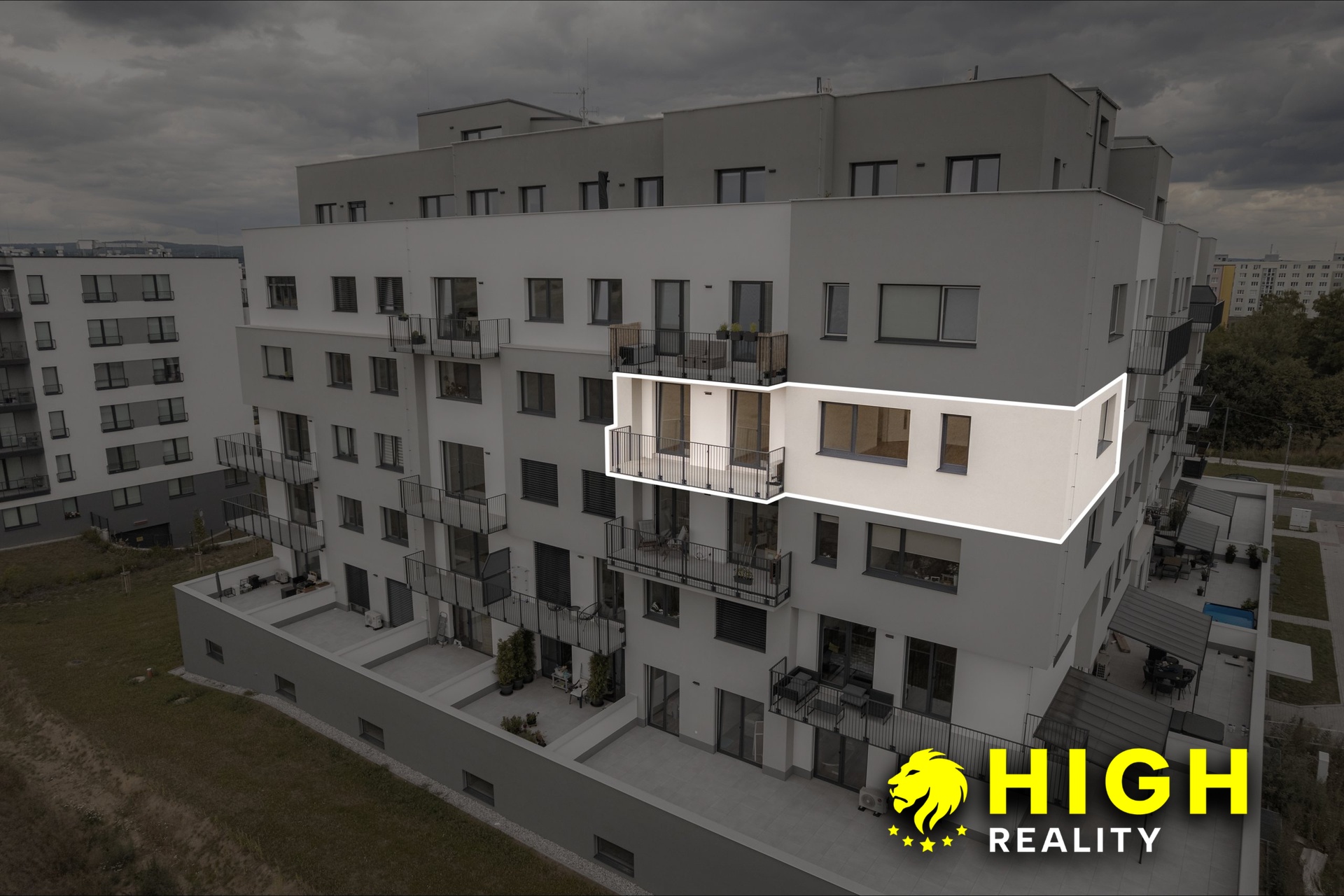 Prodej bytu 3+kk, 97 m² s balkonem- Plzeň, Skvrňany